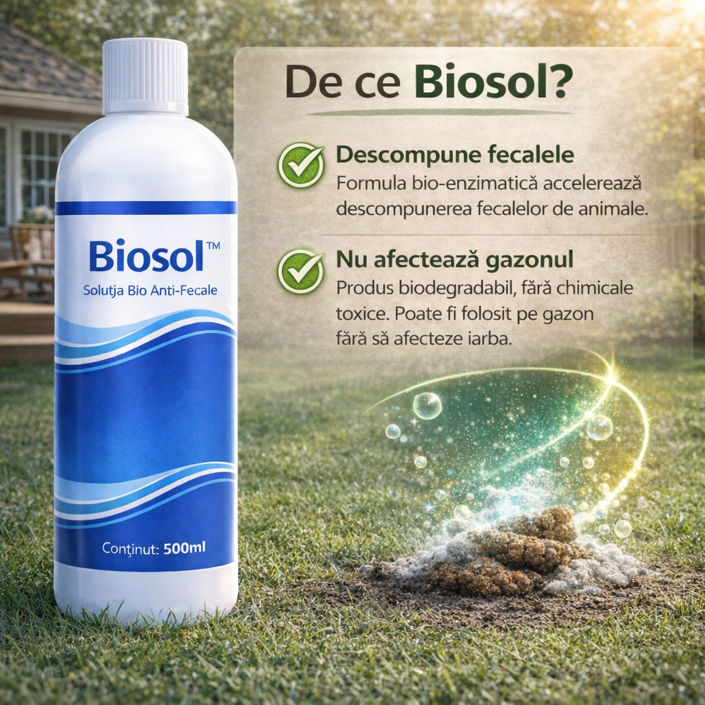 Biosol™ – Soluția profesională Anti-Fecale