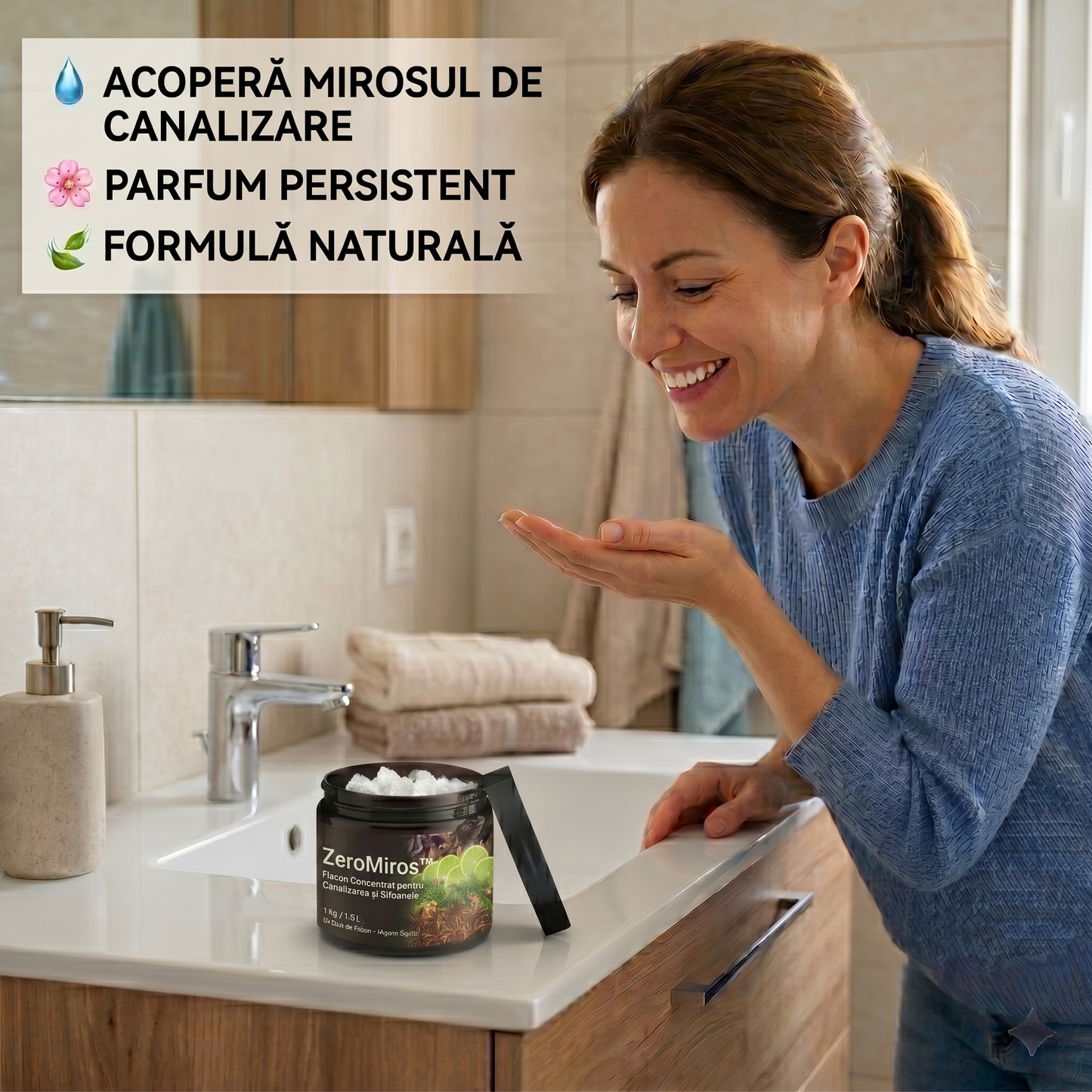ZeroMiros™ - Pietricele Odorizante Anti-Miros