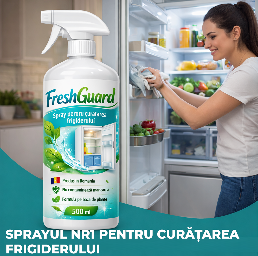 Spray pentru Curățarea Frigiderului FreshGuard™