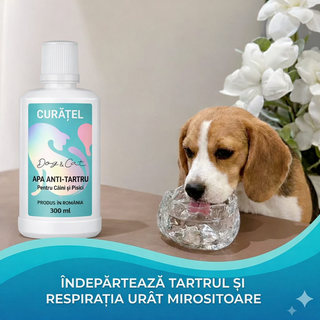 Curățel™ – Apa de gură a Animăluțelor