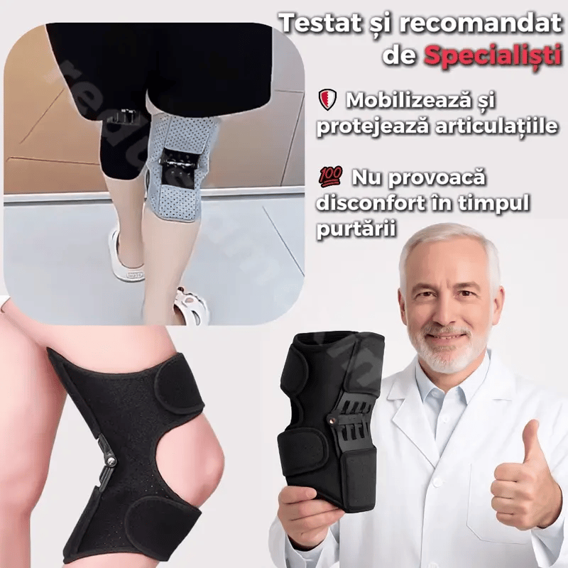 Cureaua profesională de susținere a genunchiului - GenX™