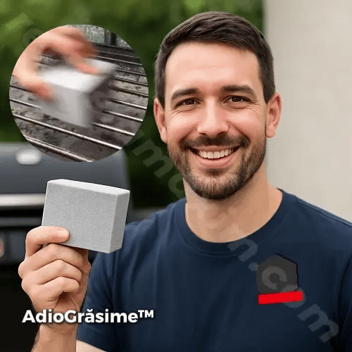 AdioGrăsime™ - Piatra de curățare din rocă activă