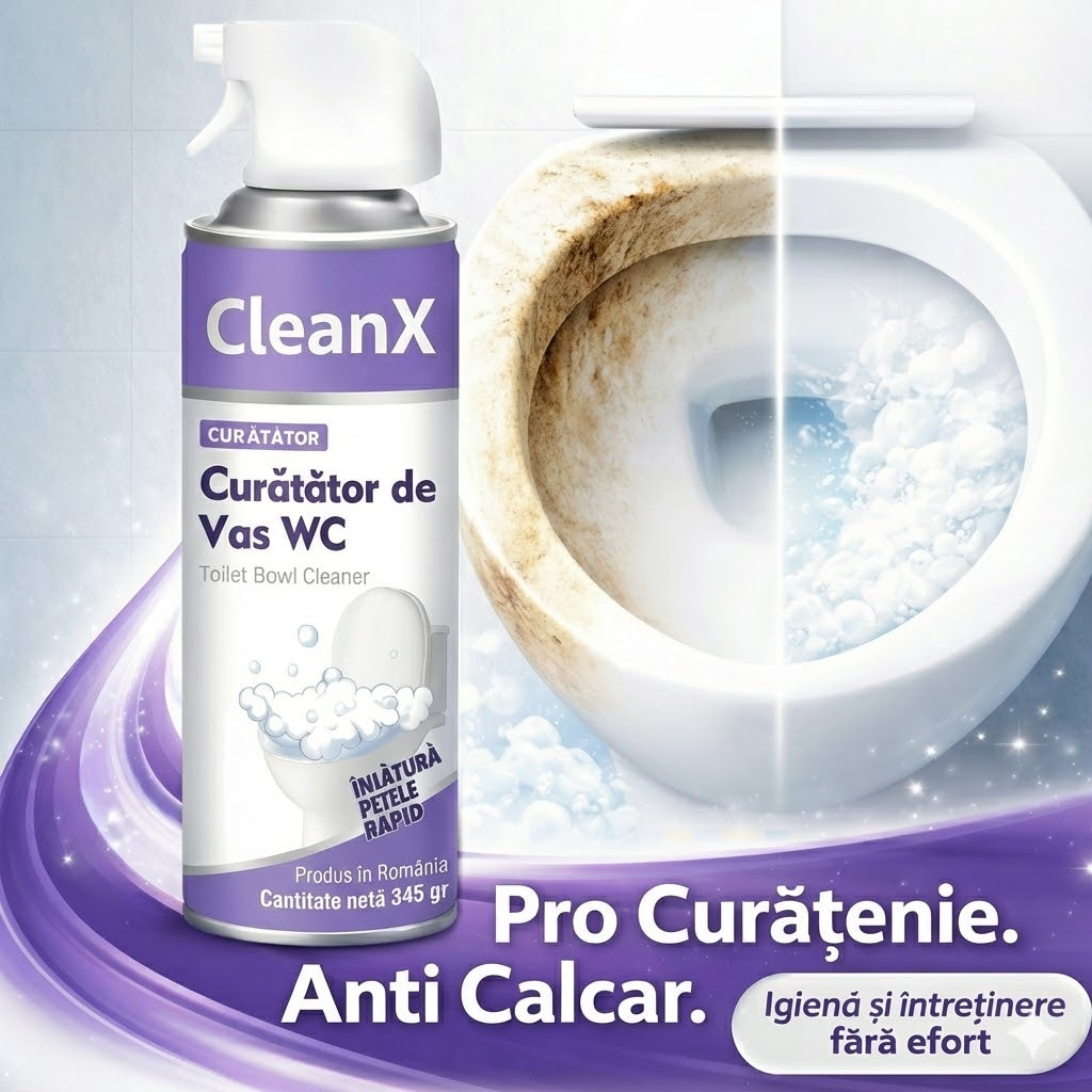 CleanX™ - Spuma Anti-Calcar