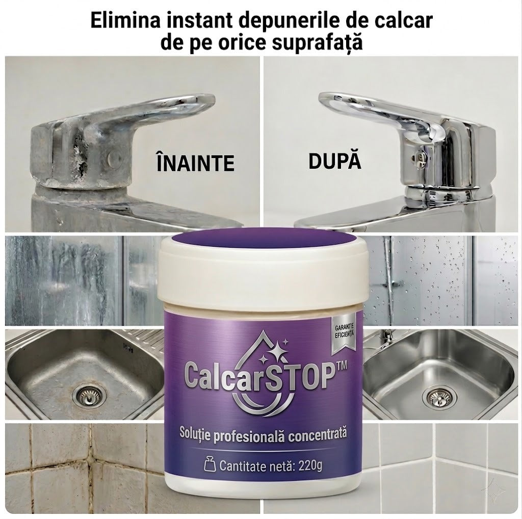 CalcarSTOP™ - Pastă Concentrată Anti-Calcar