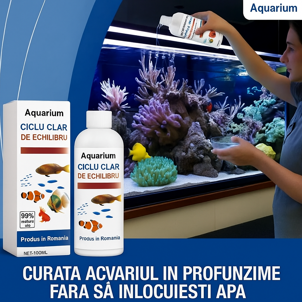 Aquarium™ – Soluția pentru un acvariu fără impurități