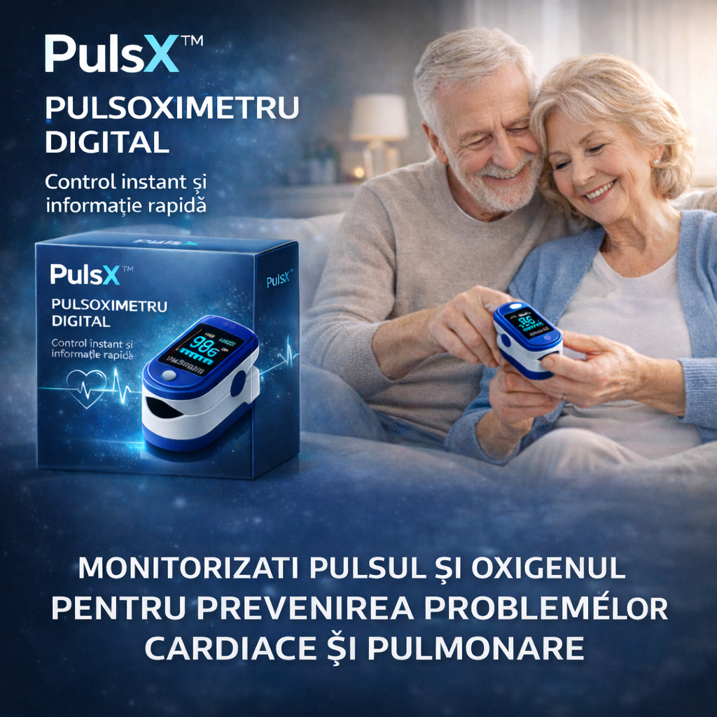 PulsX™ –  Dispozitiv de Monitorizare a Pulsului