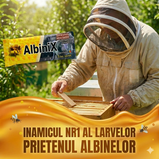 AlbiniX™ – Setul Anti-Paraziți Pentru Stupii de Albine