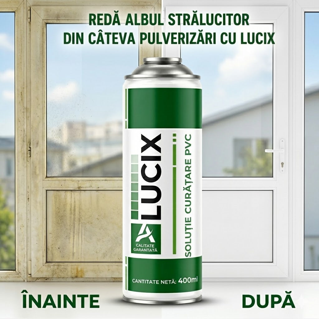 Lucix™ - Sprayul de Recondiționare a Ușilor PVC