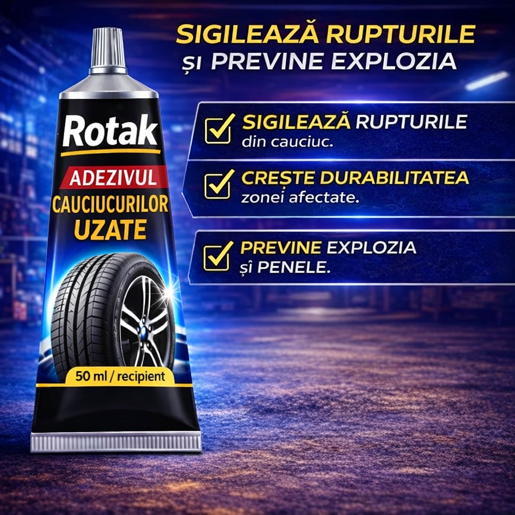 Rotak™ - Gardianul Anvelopelor Uzate